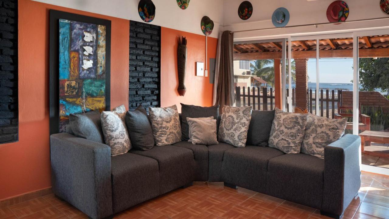 Casa Belen - Beautiful Beach View Home On Stone Island Isla La Piedra Exteriör bild